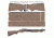US Night Vision Tiger Stripe Camo Pre-Cut Universal Shotgun Skin Vinyl Wrap, 20x30in, USMC Desert 056535