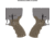 UTG Pro AR15 Ambidextrous Pistol Grip, FDE, RBUPG01D