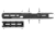 UTG Pro UTG PRO MP5 Handguard, Extended Upper Picatinny Mount, M-LOK, Black, MTU055SSM