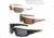 UVEX Uvex Hypershock Glasses Smoke Brown Frame/Gold Mirror HC Lens, S2964