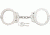 UZI Handcuffs Silver finish UZIHCCS