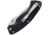 V NIVES Olympian Linerlock Folding Knife, 5in Closed, 3.75in Satin 154Cm SS Blade, Black Textured G10 Handle, Thumb Stud, Pocket Clip, Black Synthetic Storage Case, V11GPBK