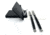 V NIVES Pineland CarniVore Dining Set, VG-10 Knife Blade, Black G10 Handles, Injection Molded Case, VPDS28PGBK