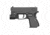 Vaide Scrapper Subcompact LED Pistol Flashlight, White, 500 Lumens, Black, VAPL-01