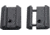 Vector Optics Mount Adapter, 3/8in Dovetail, 7/8in Weaver, 1in Long, 0.2in Height, 1 Pair, Black, SCRA-06B