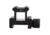 Vector Optics Riser Mount Rail, Picatinny, 0.83in Height, 1.6in Long, 3 Slots, 6063-T6, Black, SCRA-59