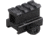 Vector Optics Riser Mount Rail, Picatinny, 1in Height, 1.6in Long, 3 Slots, 6063-T6, Black, SCRA-60