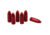 Vector Optics Snap Caps, Pistol, 9mm Luger, 6 Rounds/ Pack, w/ Sling, Red, SCSC-04