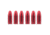 Vector Optics Snap Caps, Pistol, 9mm Luger, 6 Rounds/ Pack, w/ Sling, Red, SCSC-04