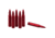 Vector Optics Snap Caps, Rifle, .223 Remington, 6 Rounds/ Pack, w/ Sling, Red, SCSC-01