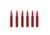 Vector Optics Snap Caps, Rifle, .223 Remington, 6 Rounds/ Pack, w/ Sling, Red, SCSC-01
