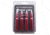 Vector Optics Snap Caps, Rifle, .30-06 Springfield, 4 Rounds/ Pack, w/ Sling, Red, SCSC-06