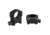 Vector Optics Tactical Rifle Scope Rings, 1in Tube, Picatinny/ Weaver, 25.4mm Height, 6063-T6, Matte, Black, SCTM-37