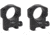 Vector Optics Tactical Rifle Scope Rings, 30mm Tube, Picatinny/ Weaver, 31mm Height, 6063-T6, Matte, Black, SCTM-08