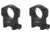 Vector Optics Tactical Rifle Scope Rings, 30mm Tube, Picatinny/ Weaver, 31mm Height, 6063-T6, Matte, Black, SCTM-08