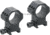 Vector Optics X-Accu 30mm Adjustable Elevation Picatinny Rings, 1913 Picatinny Mount, Black Matte, Chorme, XASR-3040