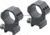 Vector Optics X-Accu 30mm Adjustable Elevation Picatinny Rings, 1913 Picatinny Mount, Black Matte, Chorme, XASR-3040