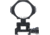 Vector Optics X-Accu 30mm Adjustable Elevation Picatinny Rings, 1913 Picatinny Mount, Black Matte, Chorme, XASR-3040