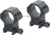 Vector Optics X-Accu 30mm Adjustable Elevation Picatinny Rings, 40MOA, 1913 Picatinny Mount, Black Matte, Chorme, XASR-3040