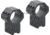 Vector Optics X-Accu 30mm Adjustable Elevation Picatinny Rings, Dovetail Mount, Black Matte, Chorme, XASR-3045