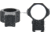 Vector Optics X-Accu 30mm Adjustable Elevation Picatinny Rings, Dovetail Mount, Black Matte, Chorme, XASR-3045