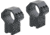 Vector Optics X-Accu 30mm Adjustable Elevation Picatinny Rings, Dovetail Mount, Black Matte, Chorme, XASR-3045