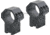 Vector Optics X-Accu 30mm Adjustable Elevation Picatinny Rings, 40MOA, Dovetail Mount, Black Matte, Chorme, XASR-3045