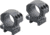 Vector Optics X-Accu 30mm Picatinny Rings, 1in, Low Profile, Chorme, XASR-3001