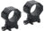 Vector Optics X-Accu 34mm Adjustable Elevation Picatinny Rings, 1913 Picatinny Mount, Black Matte, Chorme, XASR-3050