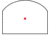 VictOptics SPX 1x22 Holographic, 4MOA, Reflex Red Dot Sights, Black, RDSL16
