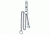 Victorinox Belt Hanger with Chain Swiss Army Knife Belt Accessories Stainless Steel 4.1860-X1