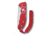 Victorinox Hunter Pro Alox Folding Knife with Clip and Paracord, Red, 130mm 0.9415.20