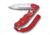 Victorinox Hunter Pro Alox Folding Knife with Clip and Paracord, Red, 130mm 0.9415.20