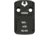 Viridian Weapon Technologies RFX 44 Shield RMSc/ACRO Adapter Plate, RFX Green Dot, Black, 982-0031