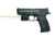 Viridian Universal Sub-Compact ECR Green Laser w/ Tactical Light, Black, Ambidextrous, C5L