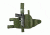 VISM 2955 Tactical Drop Leg Adjustable Holster, Green CVDLHOL2955G