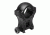 VISM 30mm Hunter Rifle Scope Rings/1.5In Height, Black VR30H15