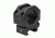 VISM 30mm Tactical Rings/0.9In Height, Black VR30T09