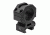 VISM 30mm Tactical Rings/1.1In Height, Black VR30T11