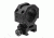 VISM 30mm Tactical Rings/1.1In Height, Black VR30T11