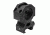 VISM 30mm Tactical Rings/1.3In Height, Black VR30T13