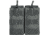 VISM AR Dual Mag Pouch, Urban Gray, CVAR2MP3040U