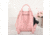 VISM BW2338 PU Daypack, Pink, BW2338PK