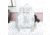 VISM BW9948 PU Daypack, Silver, BW9948S
