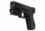 Vism Compact Pistol Green Laser with Strobe, Black VAPRLSMCG