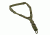 Vism Deluxe Single Point Bungee Sling, Green, ADBS1PG