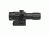 VISM Duo Series 4X34 Scope/Built In Offset Green Dot Relflex Sight/Blue Ill. Urban Tactical Reticle/Picatinny Base/Green Lens, BLACK VDUO434DGB