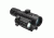 VISM Duo Series 4X34 Scope/Built In Offset Green Dot Relflex Sight/Blue Ill. Urban Tactical Reticle/Picatinny Base/Green Lens, BLACK VDUO434DGB