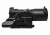 Vism Eco Mod2 4X Magnification 34mm Scope with Green Laser &amp; Red/White Led Navigation Light, Black VECO434QRBM2