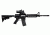 VISM ECO Prismatic Scope 4X Scope/Laser &amp; NAV LED/Green Micro Dot, Black VECO434QRBG